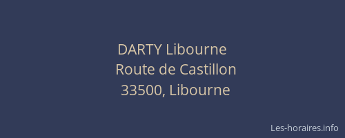 DARTY Libourne