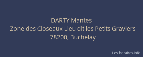 DARTY Mantes