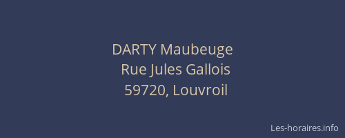DARTY Maubeuge