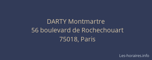 DARTY Montmartre