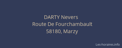 DARTY Nevers