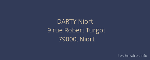 DARTY Niort