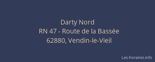 Darty Nord