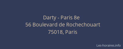 Darty - Paris 8e