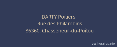 DARTY Poitiers