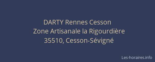 DARTY Rennes Cesson