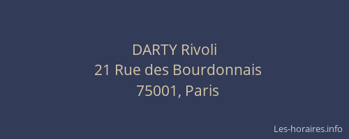 DARTY Rivoli