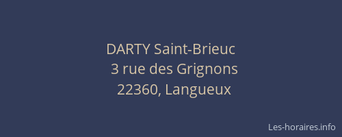 DARTY Saint-Brieuc