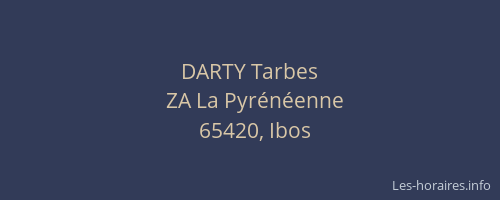DARTY Tarbes