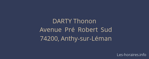 DARTY Thonon