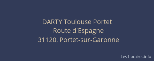 DARTY Toulouse Portet