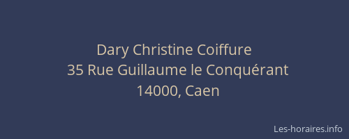 Dary Christine Coiffure