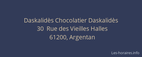 Daskalidès Chocolatier Daskalidès