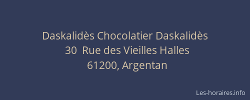 Daskalid&egrave;s Chocolatier Daskalid&egrave;s