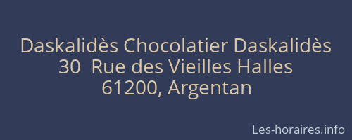 Daskalidès Chocolatier Daskalidès
