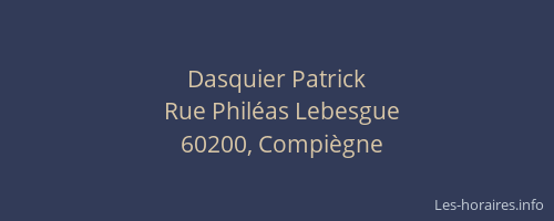 Dasquier Patrick