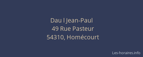 Dau l Jean-Paul