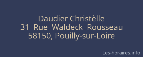 Daudier Christèlle