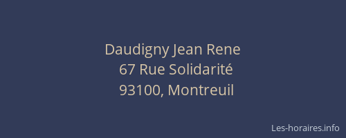 Daudigny Jean Rene