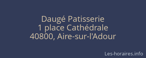 Daugé Patisserie