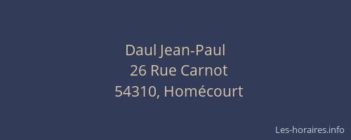 Daul Jean-Paul
