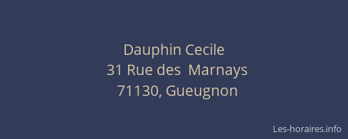 Dauphin Cecile
