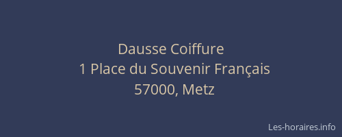 Dausse Coiffure
