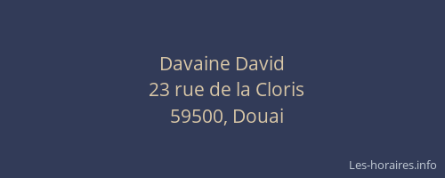 Davaine David