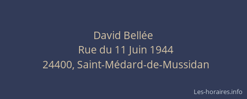 David Bellée
