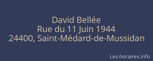 David Bellée