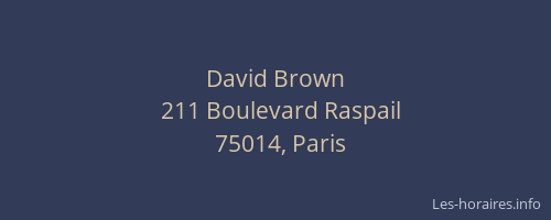 David Brown
