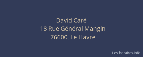 David Caré