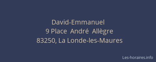 David-Emmanuel