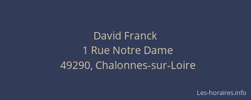 David Franck