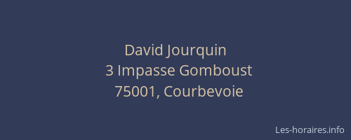 David Jourquin