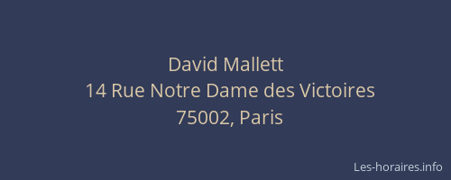 David Mallett