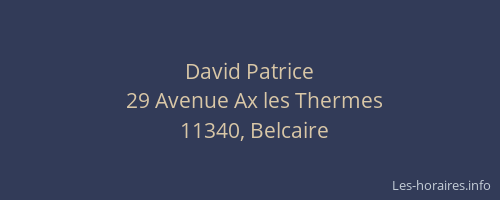 David Patrice