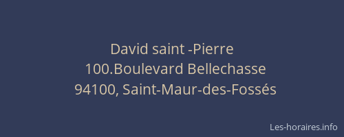 David saint -Pierre