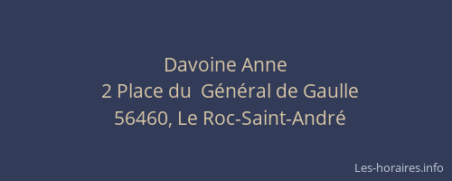 Davoine Anne