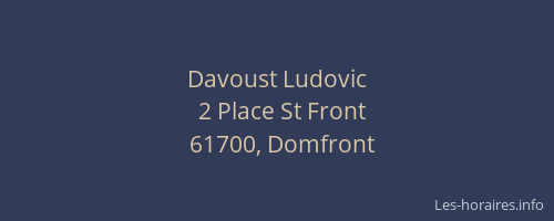 Davoust Ludovic