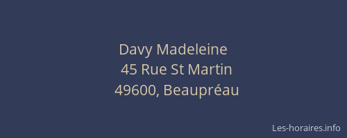 Davy Madeleine