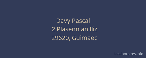 Davy Pascal