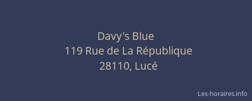 Davy's Blue