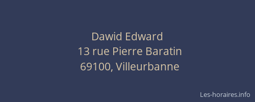 Dawid Edward