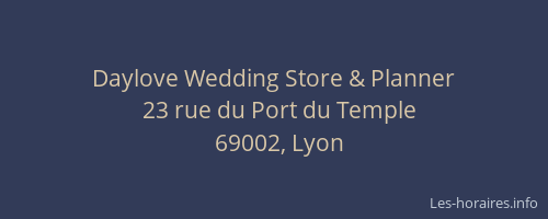Daylove Wedding Store & Planner