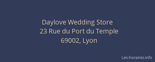 Daylove Wedding Store
