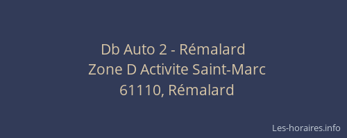 Db Auto 2 - Rémalard