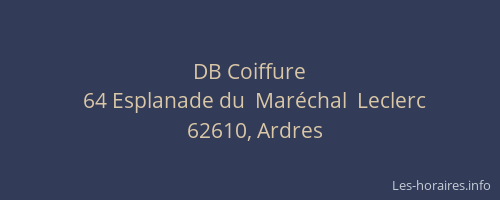 DB Coiffure