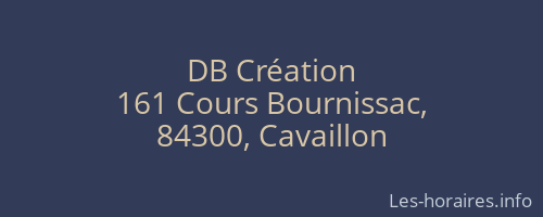 DB Création