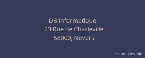 DB Informatique